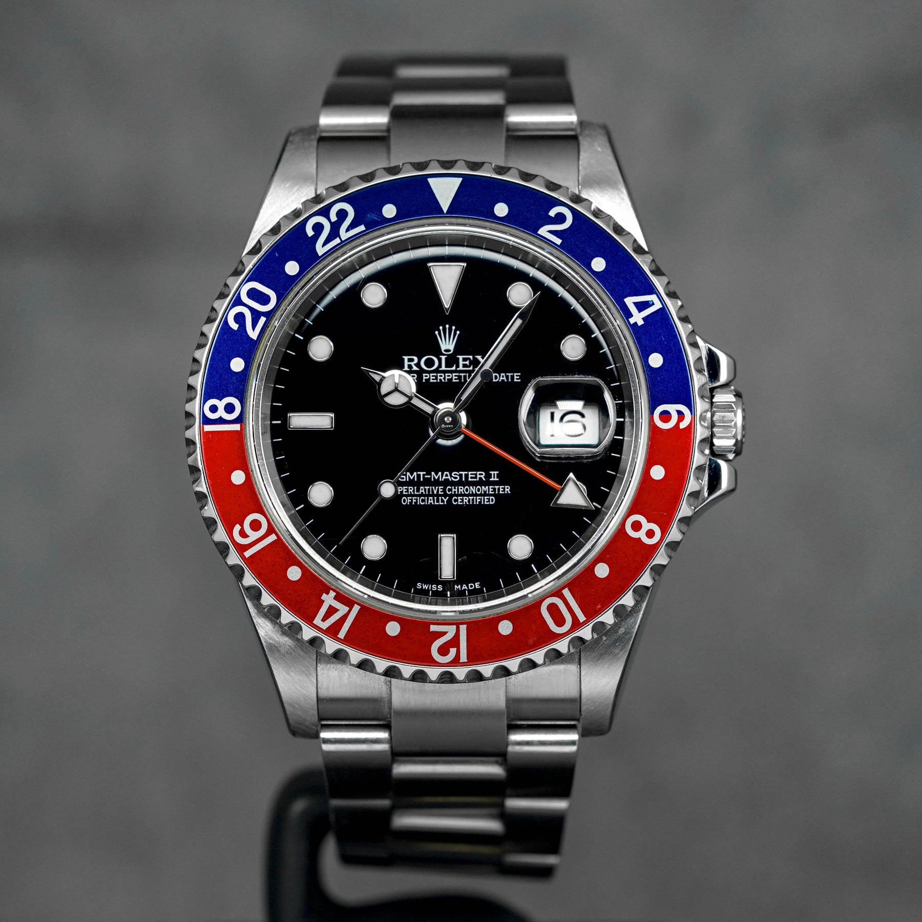 ROLEX GMT MASTER-II 16710 PEPSI 'Z SERIES' (2006) OMNILUXE