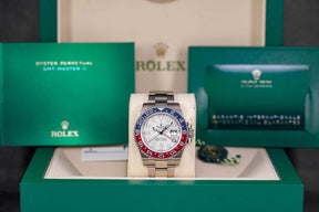 GMT MASTER-II PEPSI WHITEGOLD METEORITE DIAL (2021)