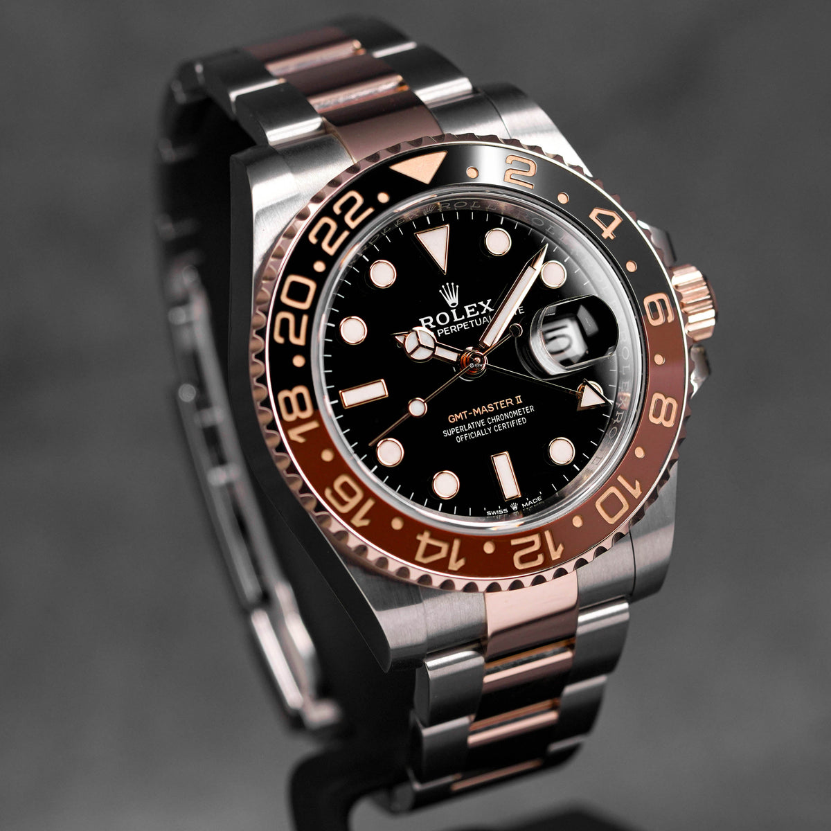GMT MASTER-II ROOTBEER TWOTONE ROSEGOLD (2019)