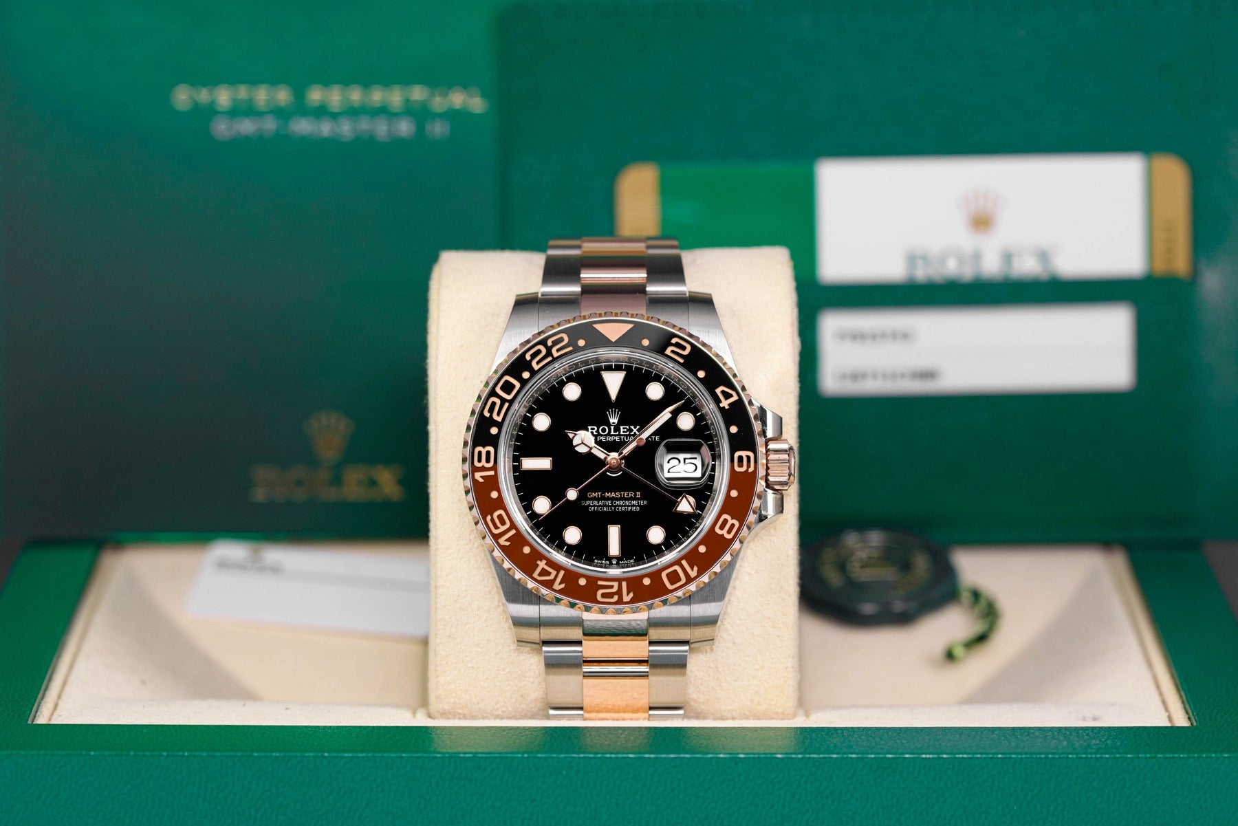 GMT MASTER-II ROOTBEER TWOTONE ROSEGOLD (2019)