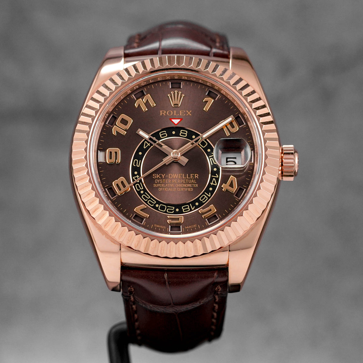 Harga Rolex Sky-Dweller Rosegold Choco Indonesia