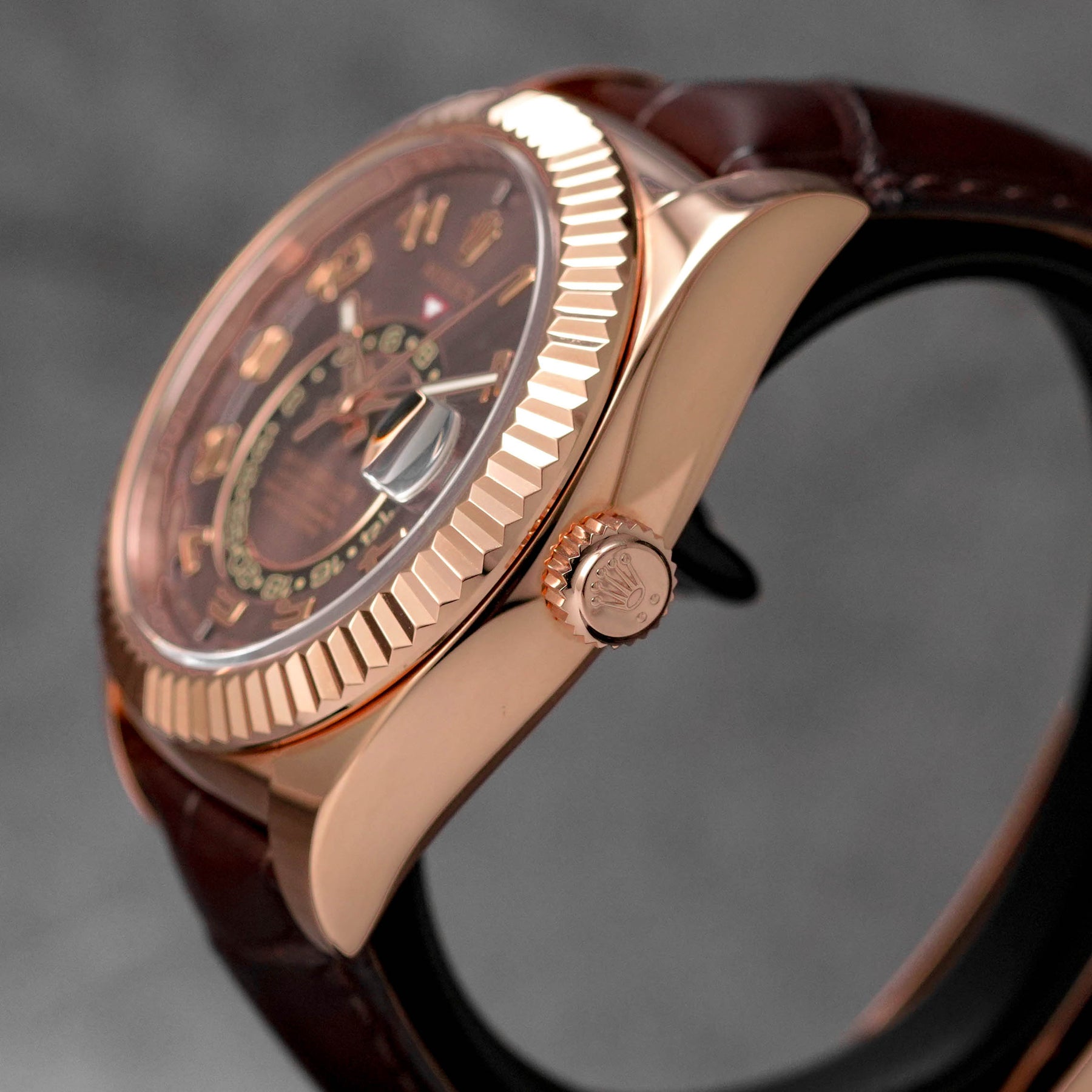 Harga Rolex Sky-Dweller Rosegold Choco Indonesia