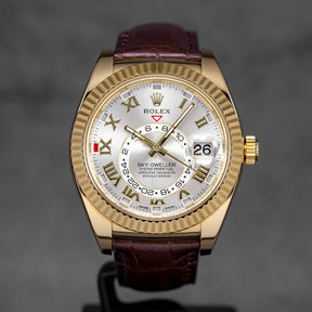Harga Rolex Sky Dweller Silver Roman Indonesia