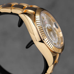 Harga Rolex Sky Dweller Silver Roman