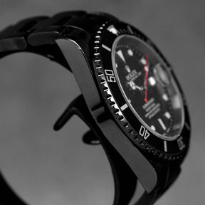 SUBMARINER DATE 40MM 16610 'F SERIES' CUSTOM BLACK PVD (WATCH ONLY)