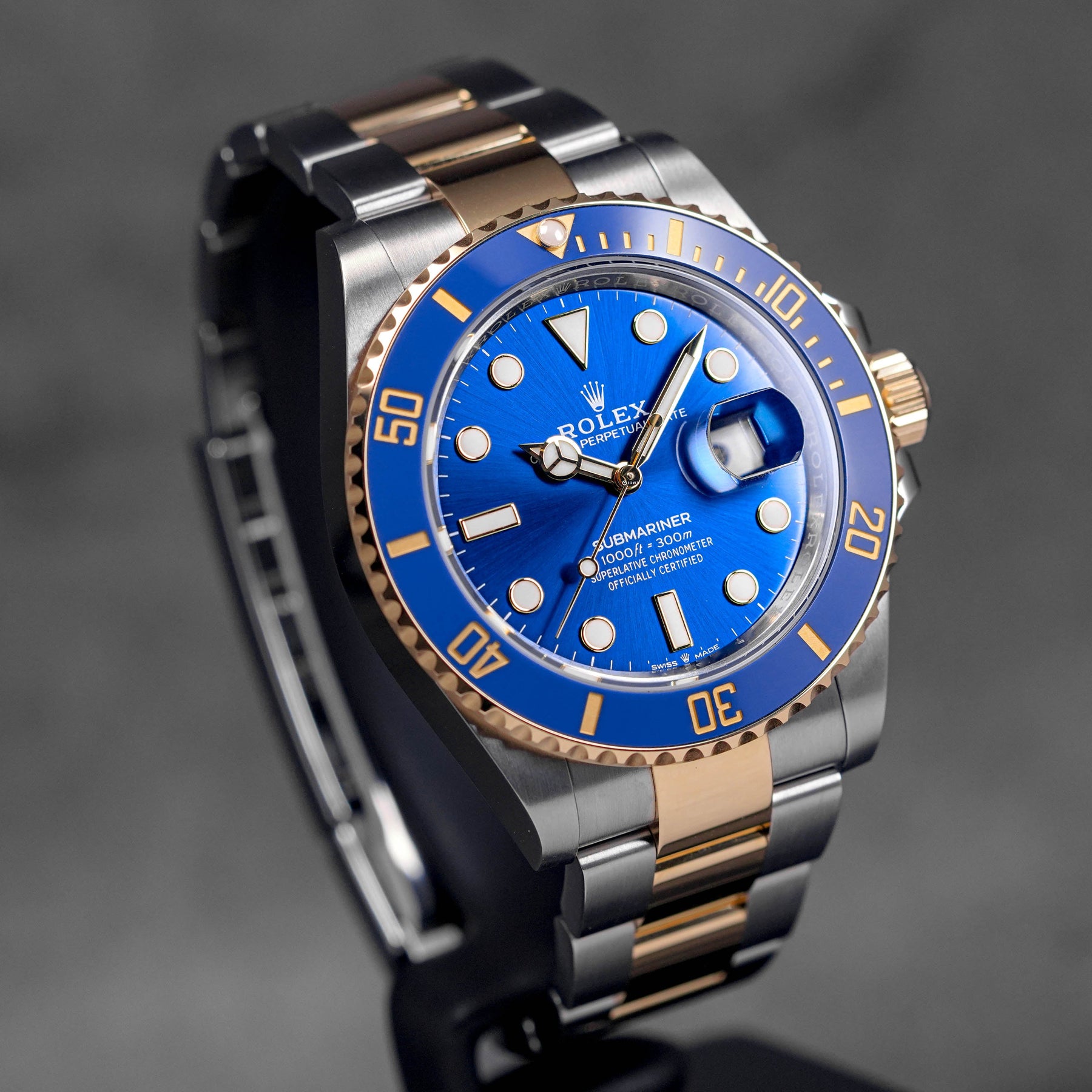 SUBMARINER DATE 41MM TWOTONE YELLOWGOLD BLUE DIAL (2024)