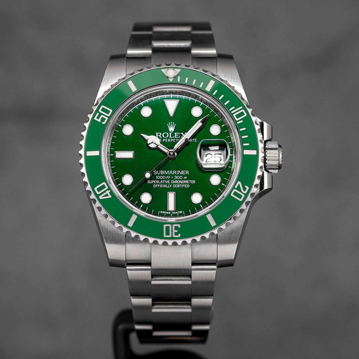 SUBMARINER DATE 40MM HULK (2013)