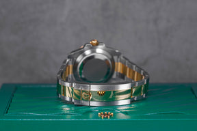 SUBMARINER DATE 40MM TWOTONE YELLOWGOLD BLACK DIAL (2018)