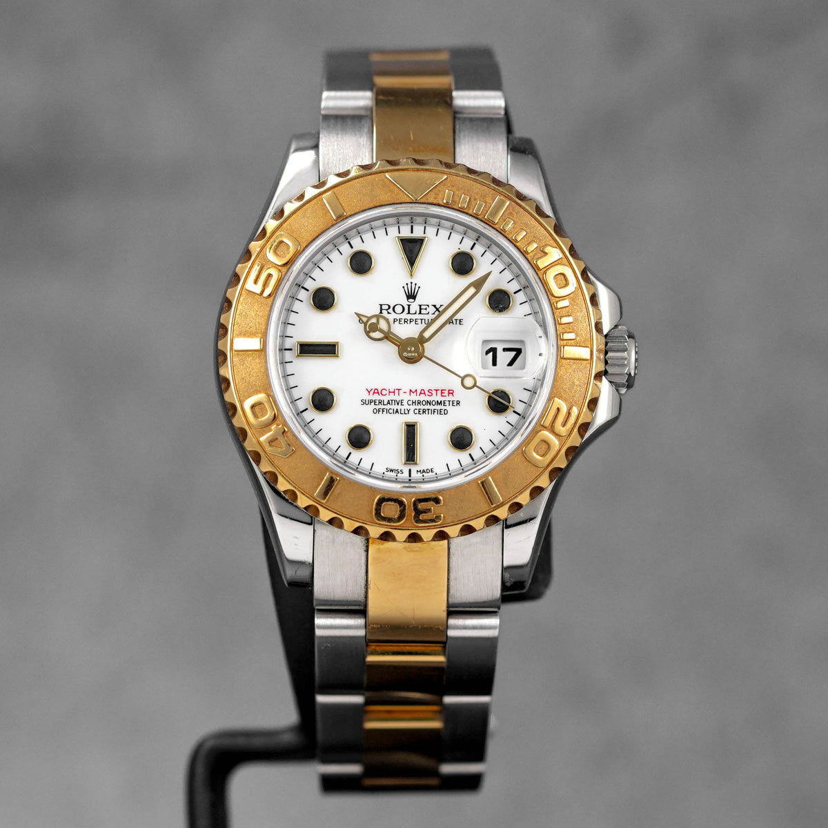 YACHT-MASTER 29MM TWOTONE YELLOWGOLD WHITE DIAL (2012)