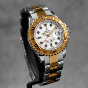 YACHT-MASTER 29MM TWOTONE YELLOWGOLD WHITE DIAL (2012)