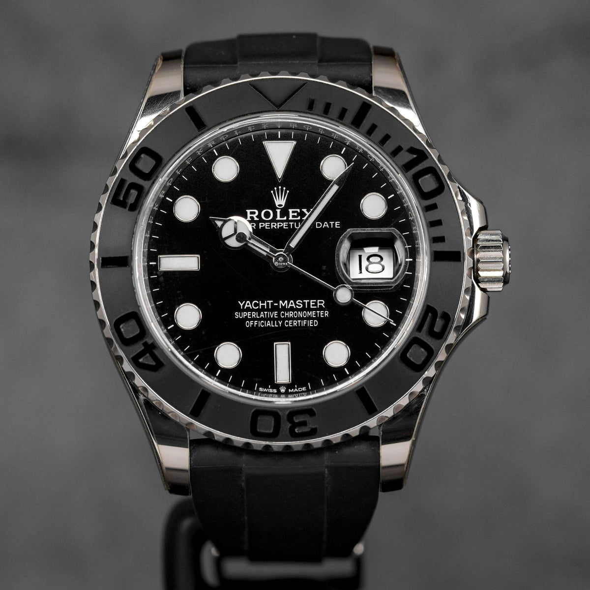 Harga Rolex Yacht Master 42 Oysterflex Whitegold Indonesia