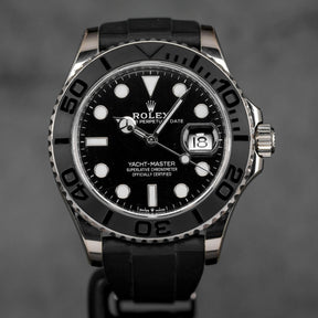 Harga Rolex Yacht Master 42 Oysterflex Whitegold Indonesia