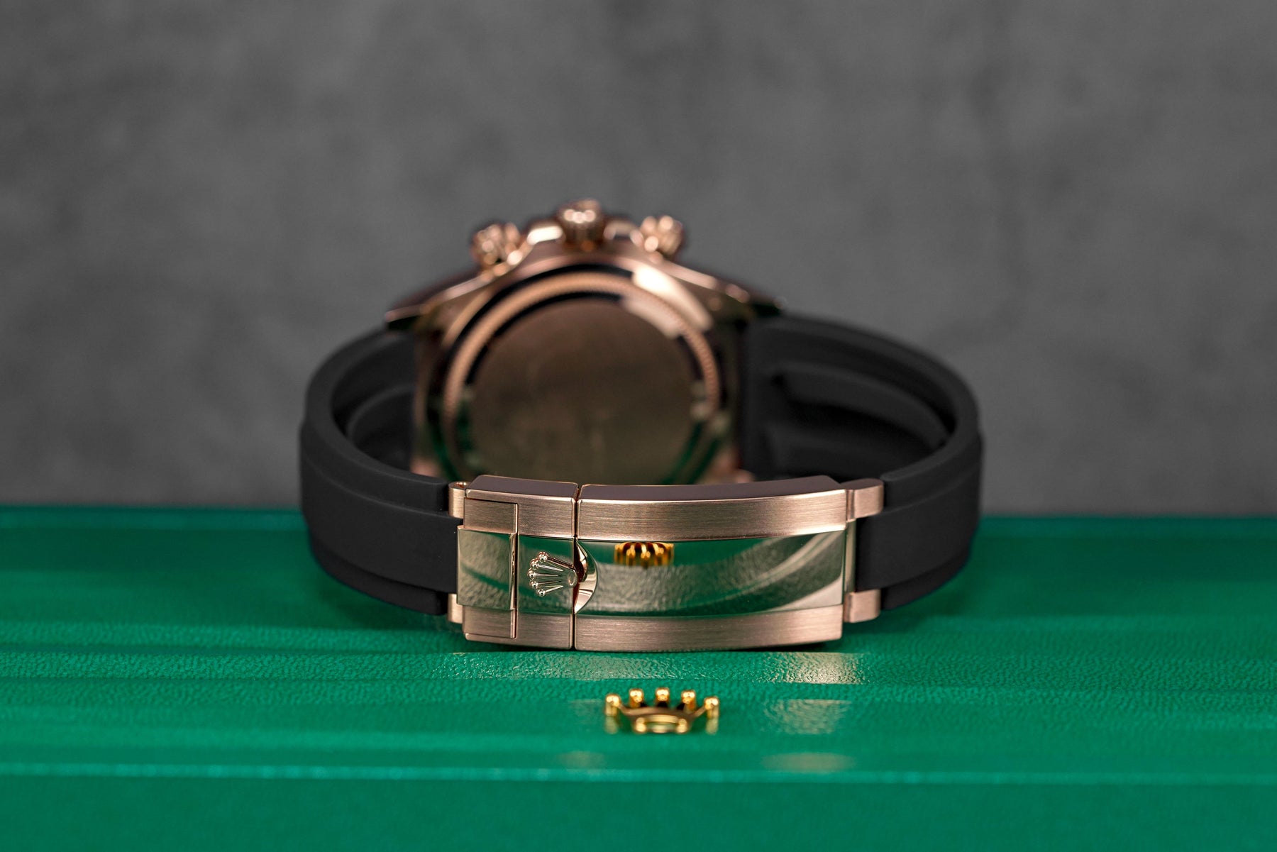 Harga Rolex daytona oysterflex rosegold black indonesia