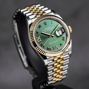 Datejust Green Roman Indonesia