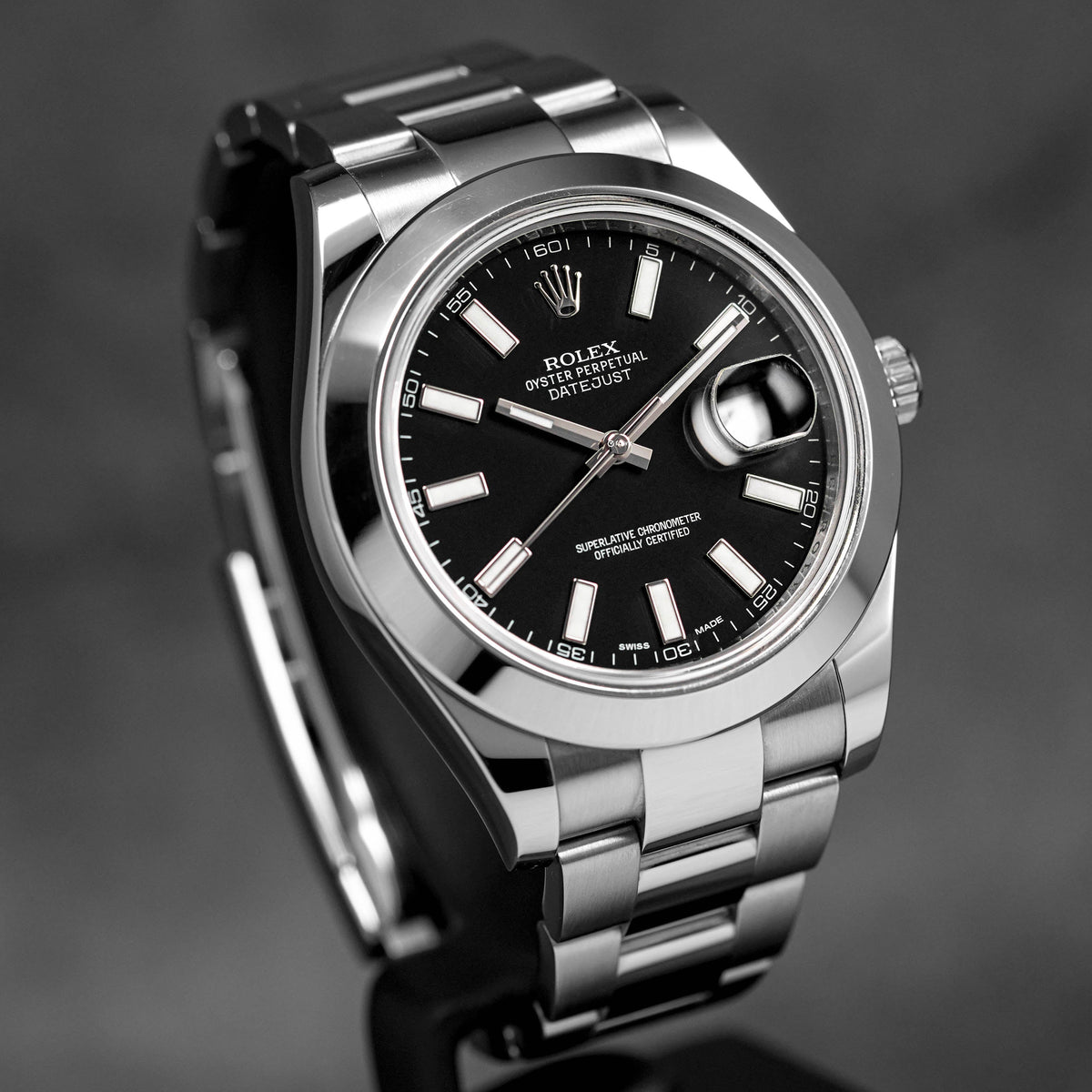 DATEJUST II BLACK DIAL (2014)