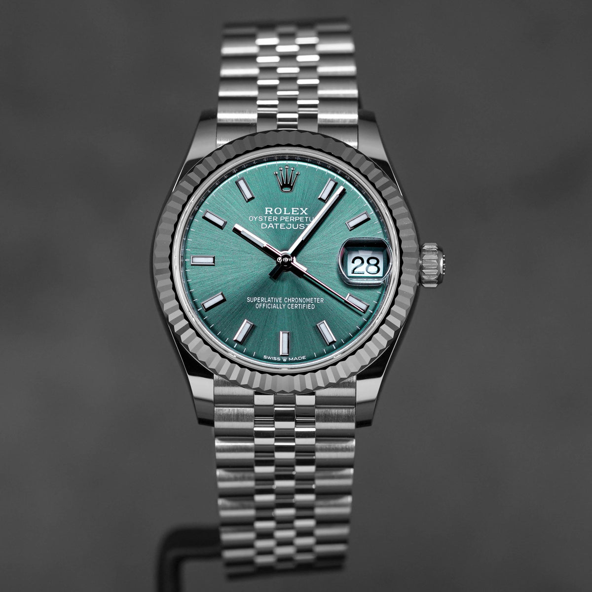 DATEJUST 31MM MINT GREEN DIAL (2023)