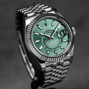 SKY DWELLER MINT GREEN JUBILEE (2023)