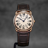 Ronde Louis Cartier Rosegold Silver