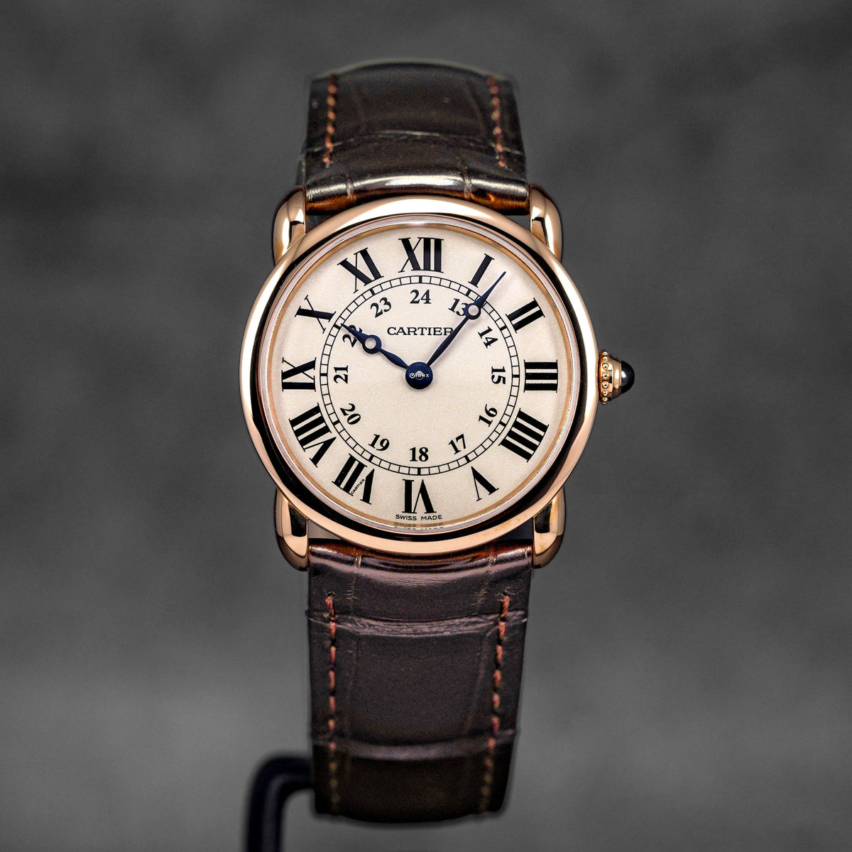 Ronde Louis Cartier Rosegold Silver