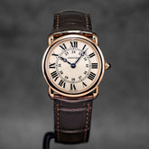 Ronde Louis Cartier Rosegold Silver