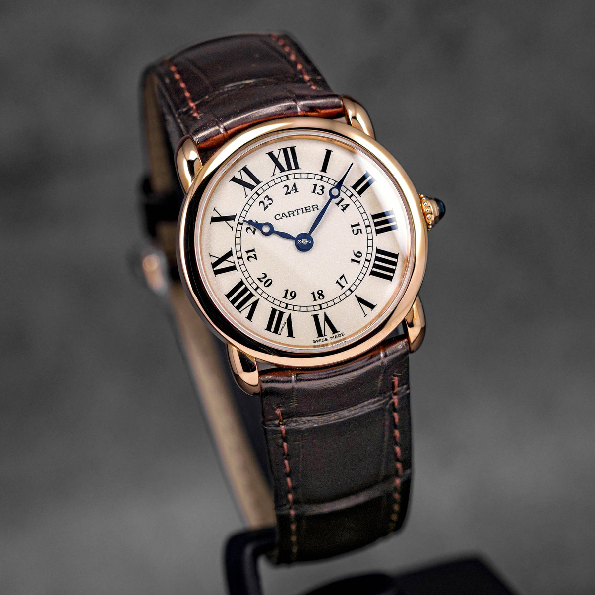 Ronde Louis Cartier Rosegold Silver