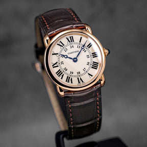 Ronde Louis Cartier Rosegold Silver