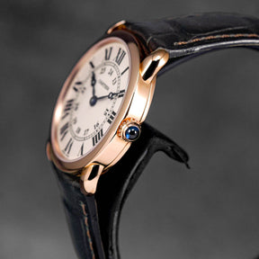 Ronde Louis Cartier Rosegold Silver