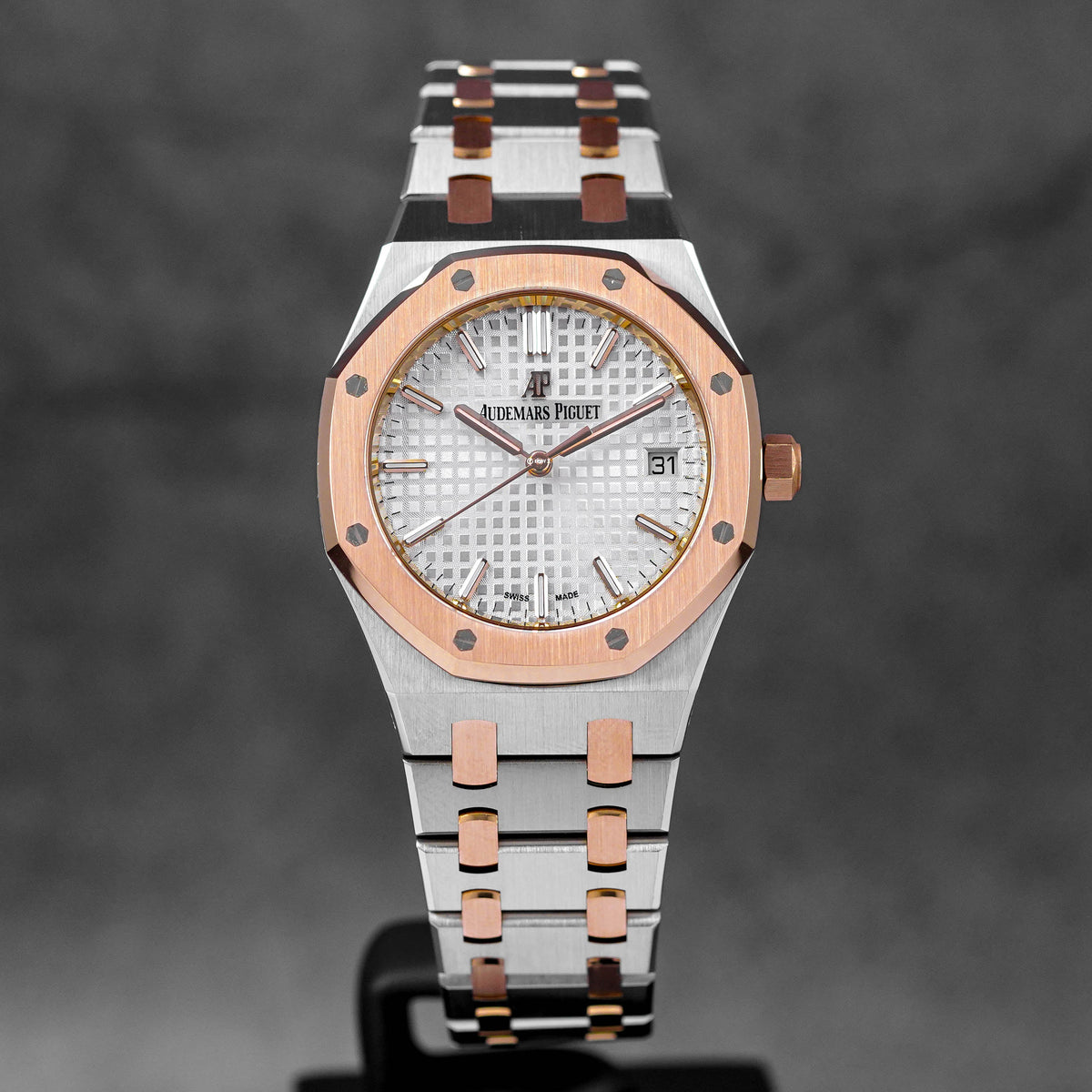 Royal Oak 34 Twotone Silver