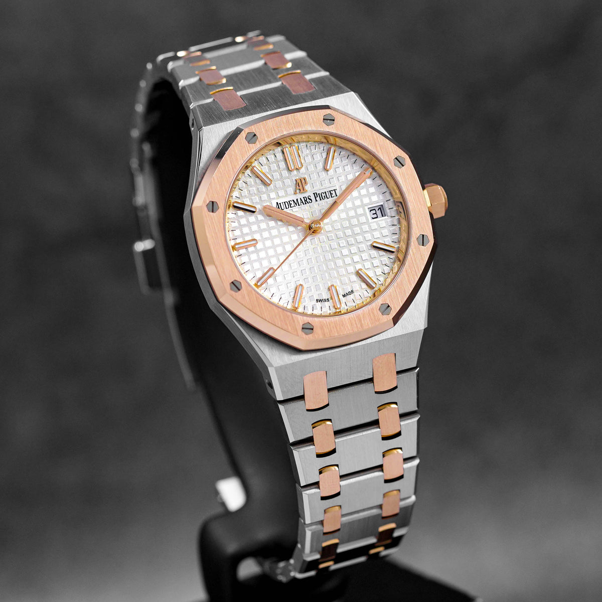 Royal Oak 34 Twotone Silver