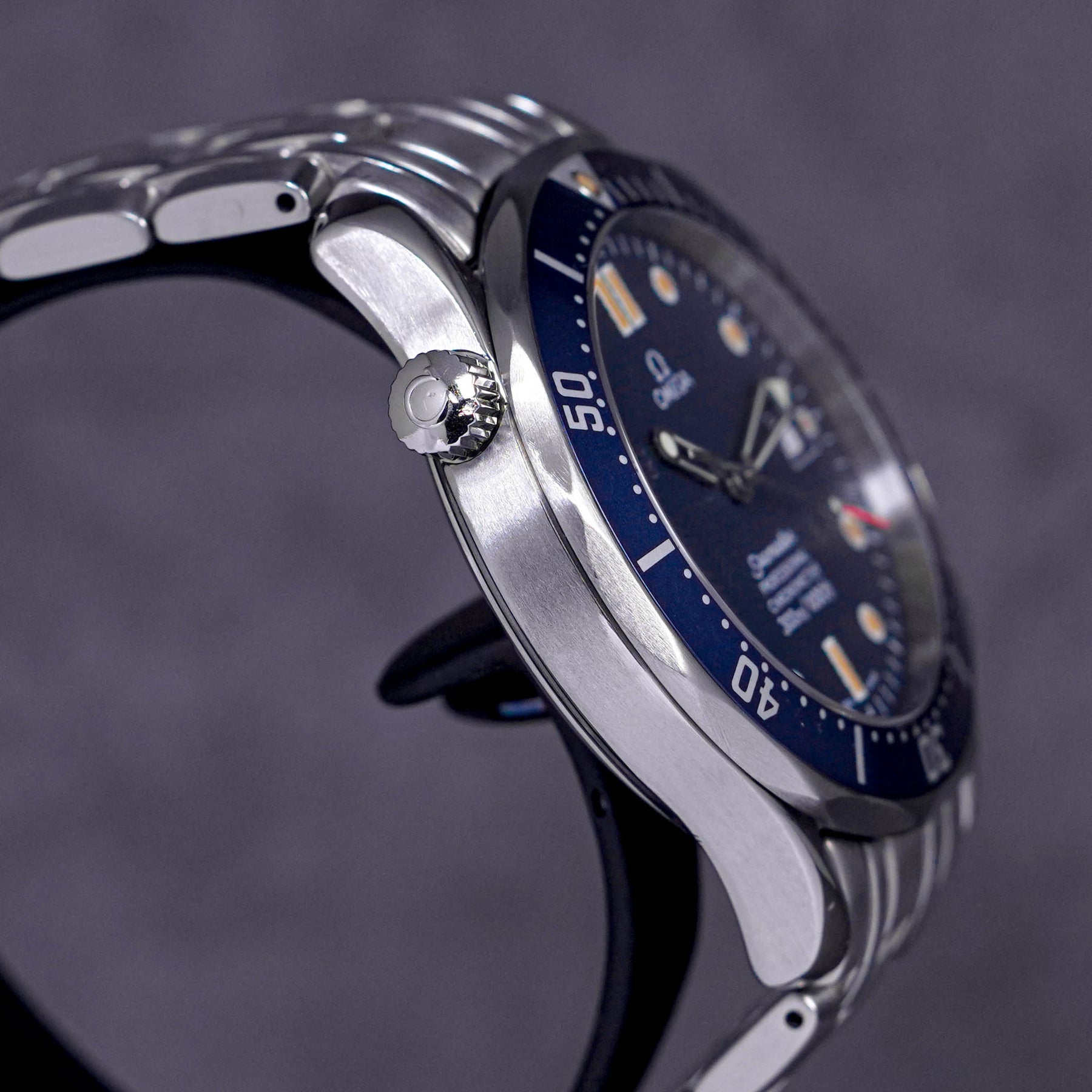 SEAMASTER DIVER 300M BLUE DIAL 'JAMES BOND' (WATCH ONLY)