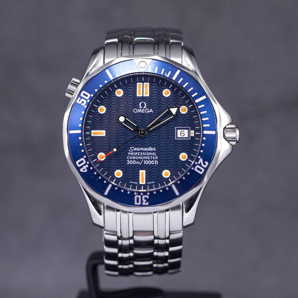 OMEGA SEAMASTER DIVER 300M BLUE DIAL 'JAMES BOND' (WATCH ONLY