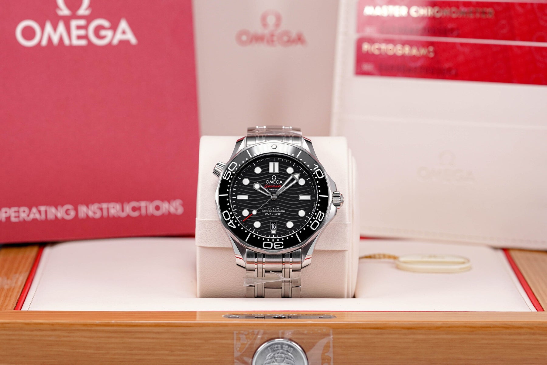 SEAMASTER DIVER 300 BLACK DIAL (2021)