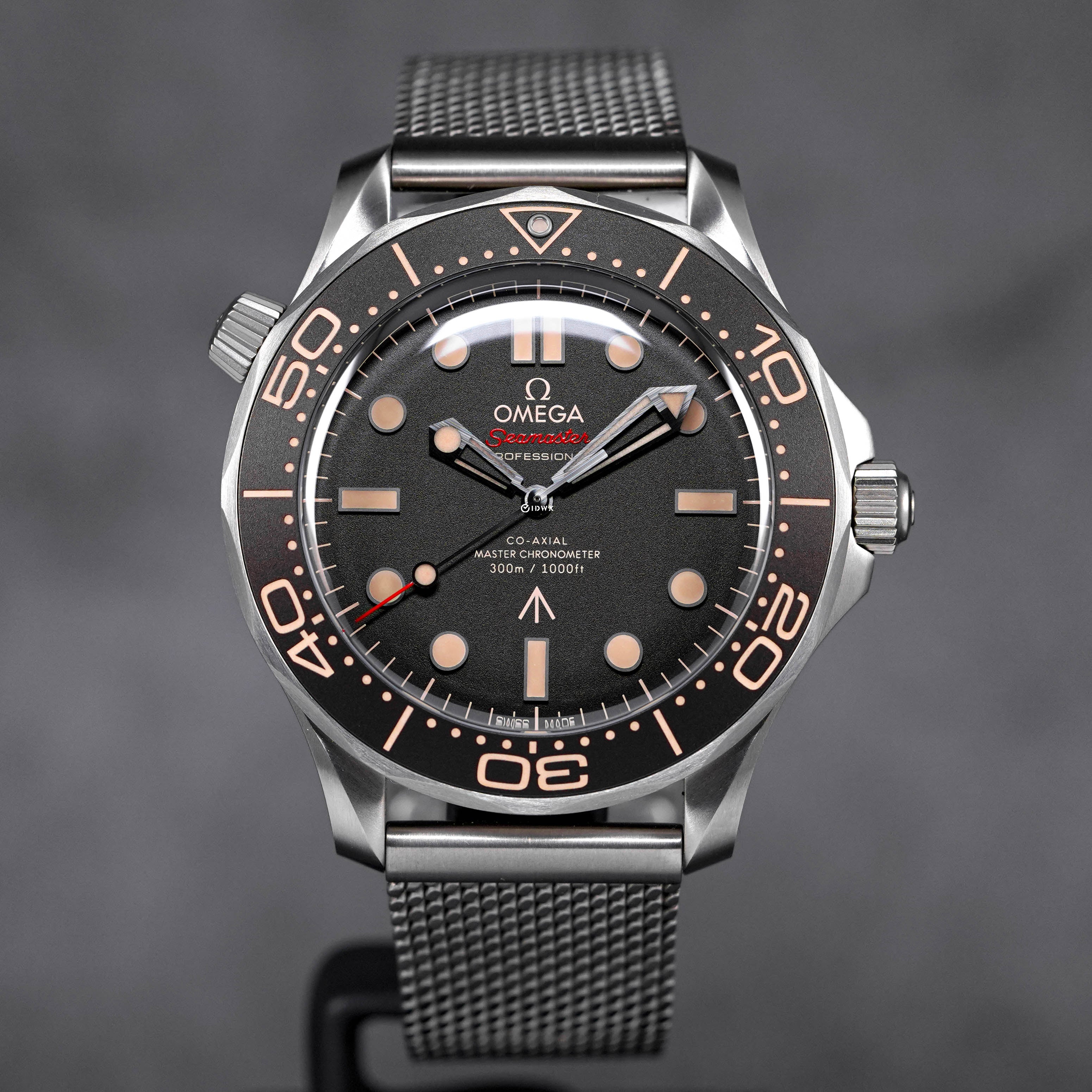 SEAMASTER DIVER 300M TITANIUM NO TIME TO DIE 2021