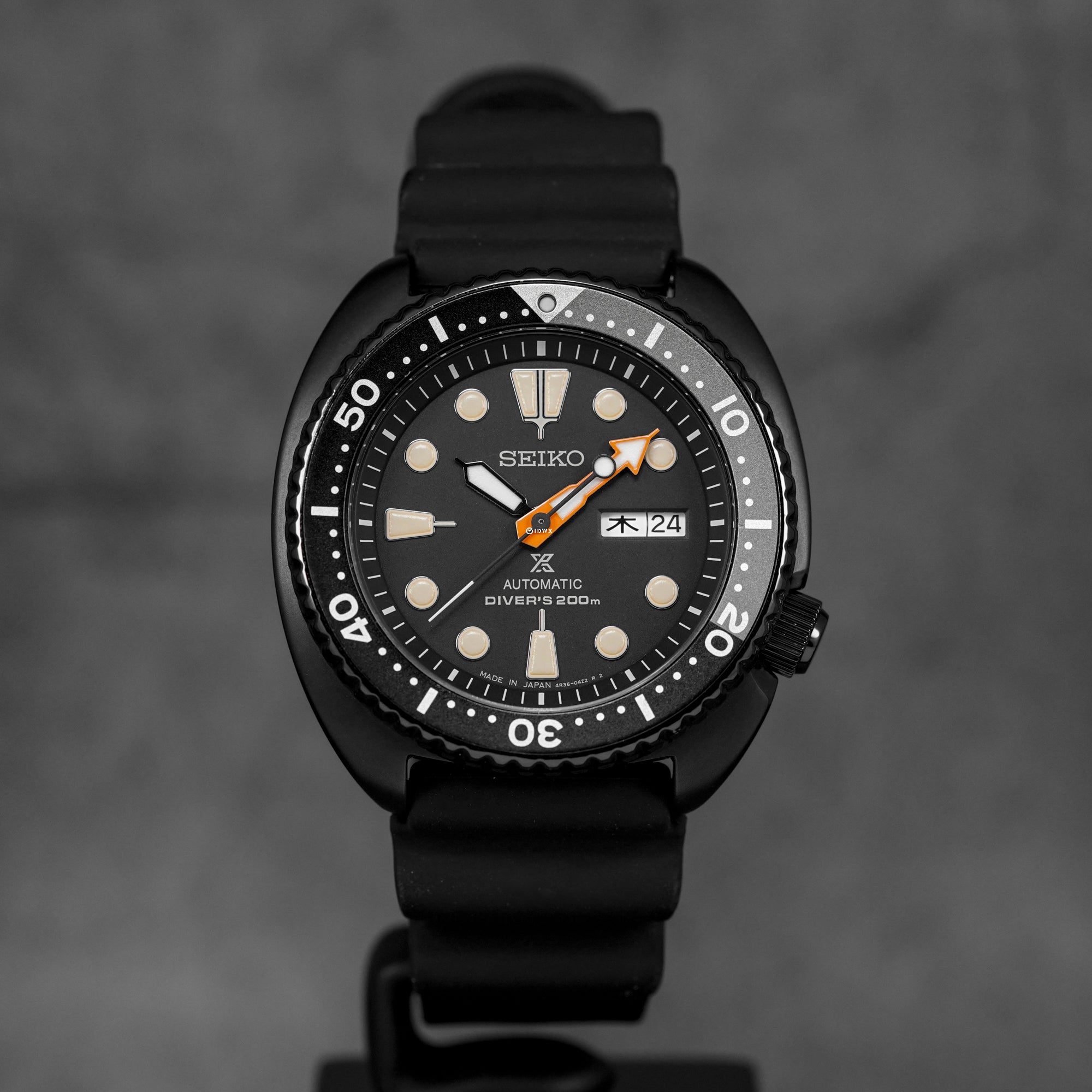 PROSPEX DIVER BLACK JDM 'NINJA TURTLE' LIMITED EDITION (UNDATED)