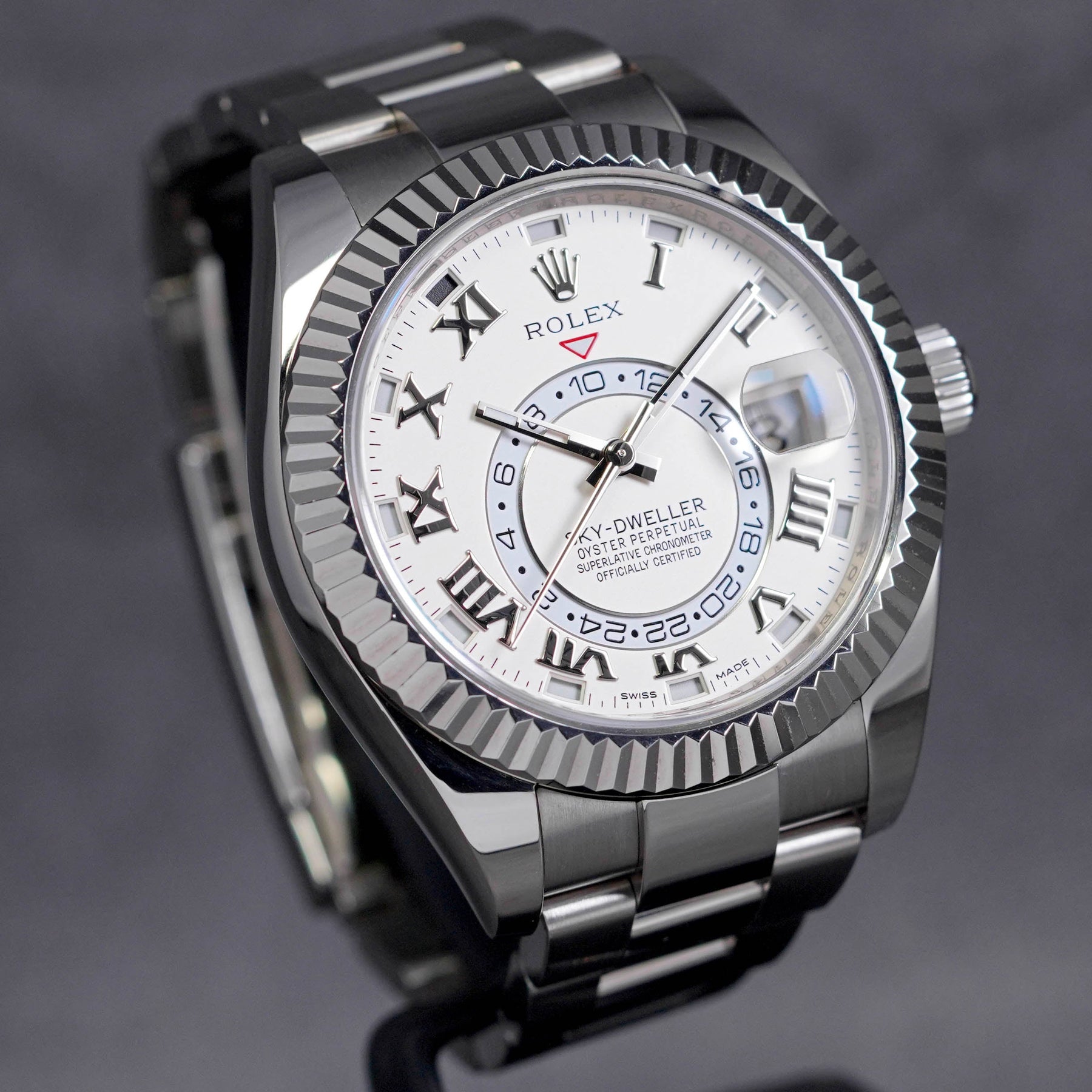 ROLEX SKY DWELLER WHITE