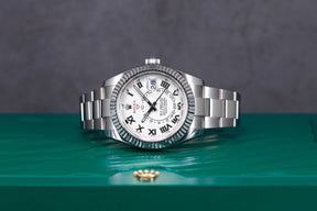 ROLEX SKY DWELLER WHITE