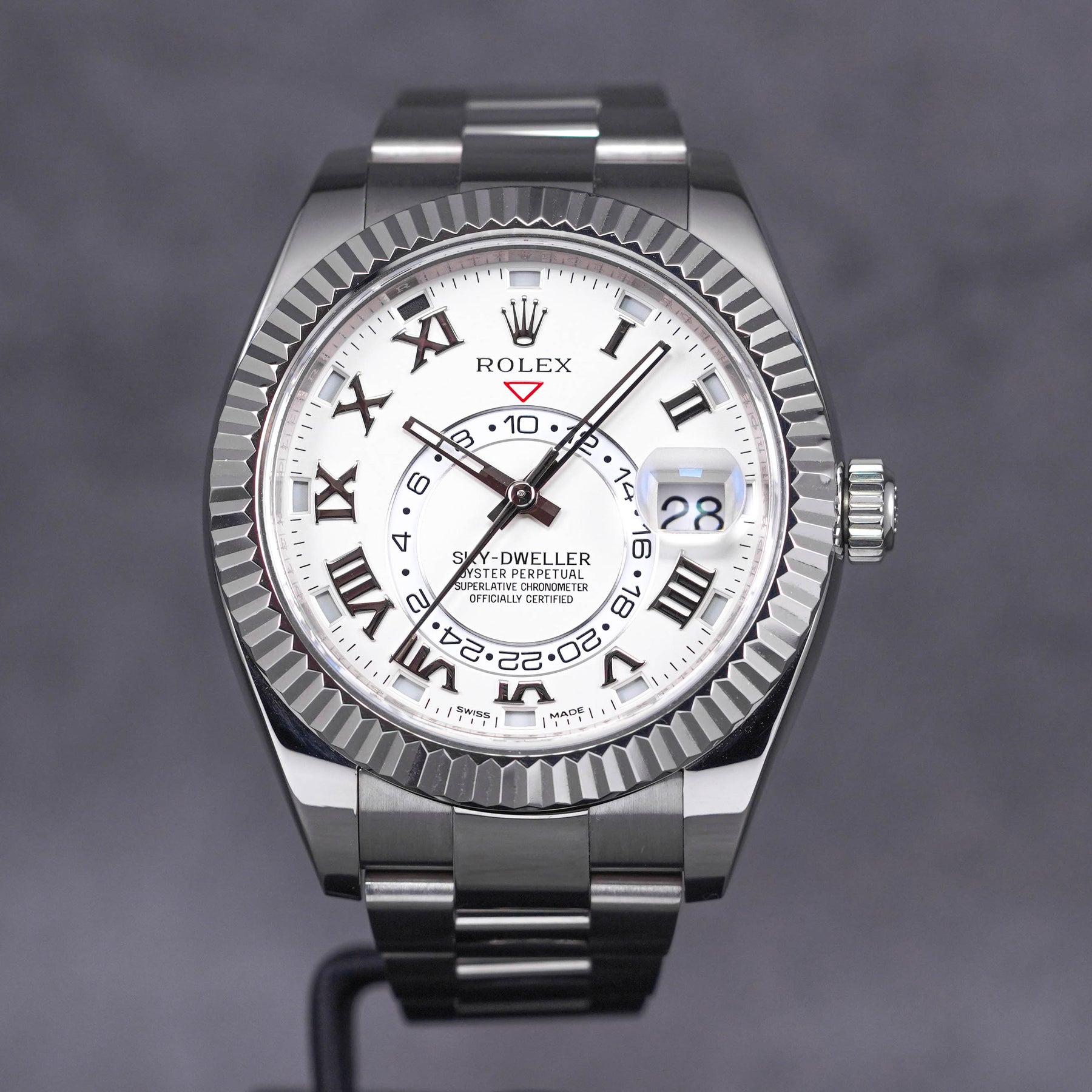 ROLEX SKY DWELLER WHITE