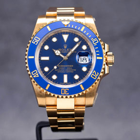 Rolex Submariner Date 116618LB Yellowgold