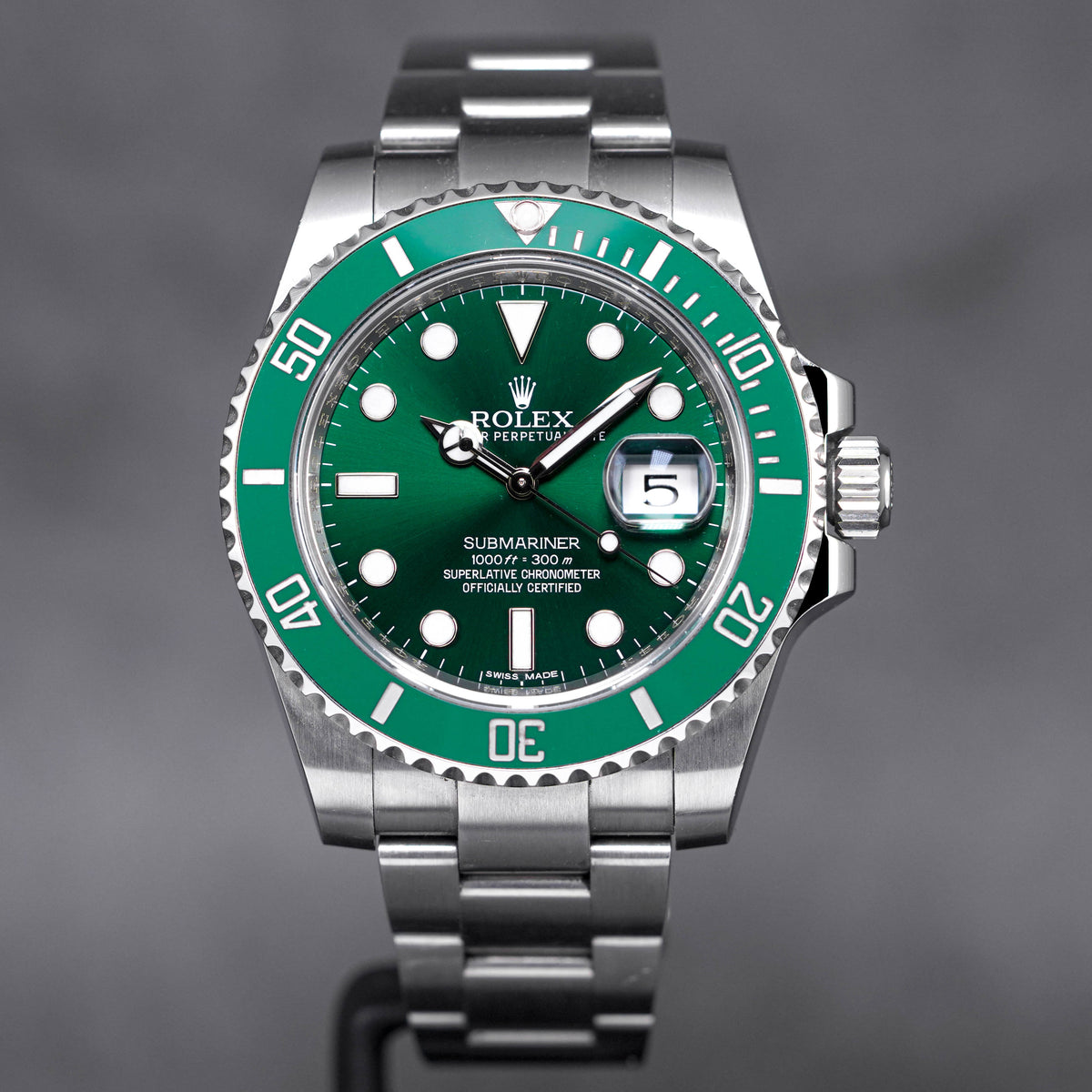 Rolex Submariner Date 'Hulk' 116610LV