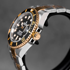 SUBMARINER DATE 41MM TWOTONE YELLOWGOLD BLACK DIAL (2023)