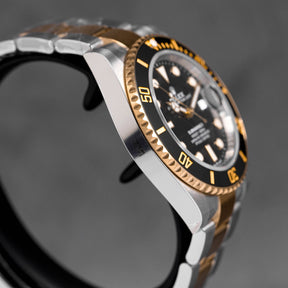 SUBMARINER DATE 41MM TWOTONE YELLOWGOLD BLACK DIAL (2023)