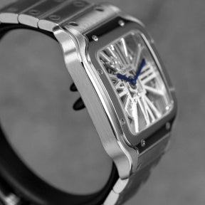 Harga Santos De Cartier L Skeleton