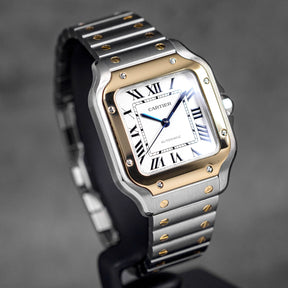 Santos De Cartier M Silver
