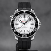 Seamaster Diver 300 White Rubber