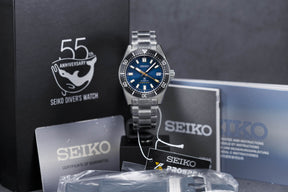 PROSPEX DIVER '1965 DIVE 55TH ANNIVERSARY' BLUE DIAL LIMITED EDITION (2020)