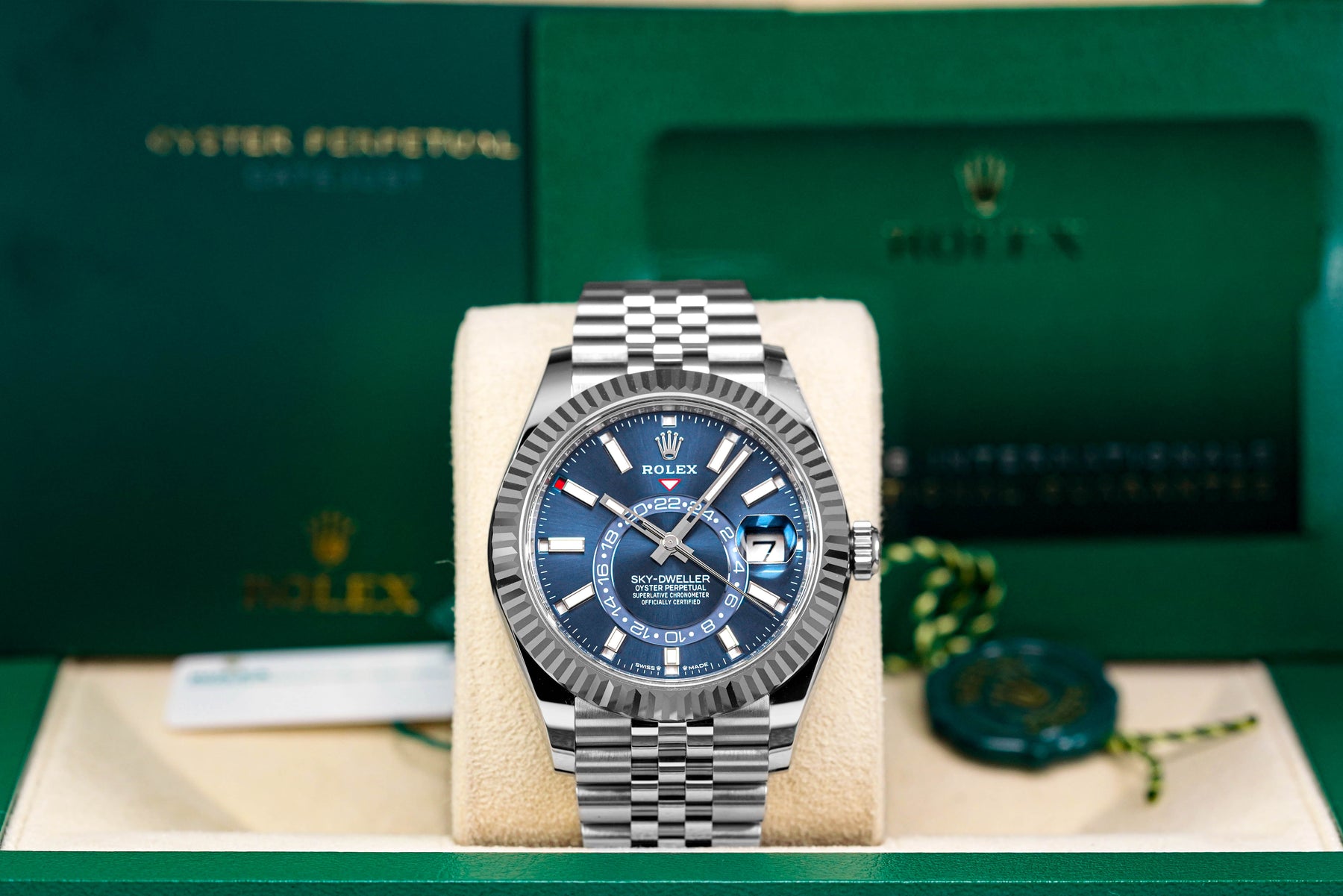 Harga Rolex Sky Dweller Blue Jubilee Indonesia