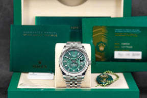 Sky Dweller Green Mint Indonesia