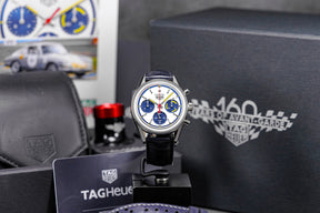 CARRERA CHRONOGRAPH 160 YEARS ANNIVERSARY OF AVANT-GARDE WHITE DIAL LIMITED EDITION (2020)