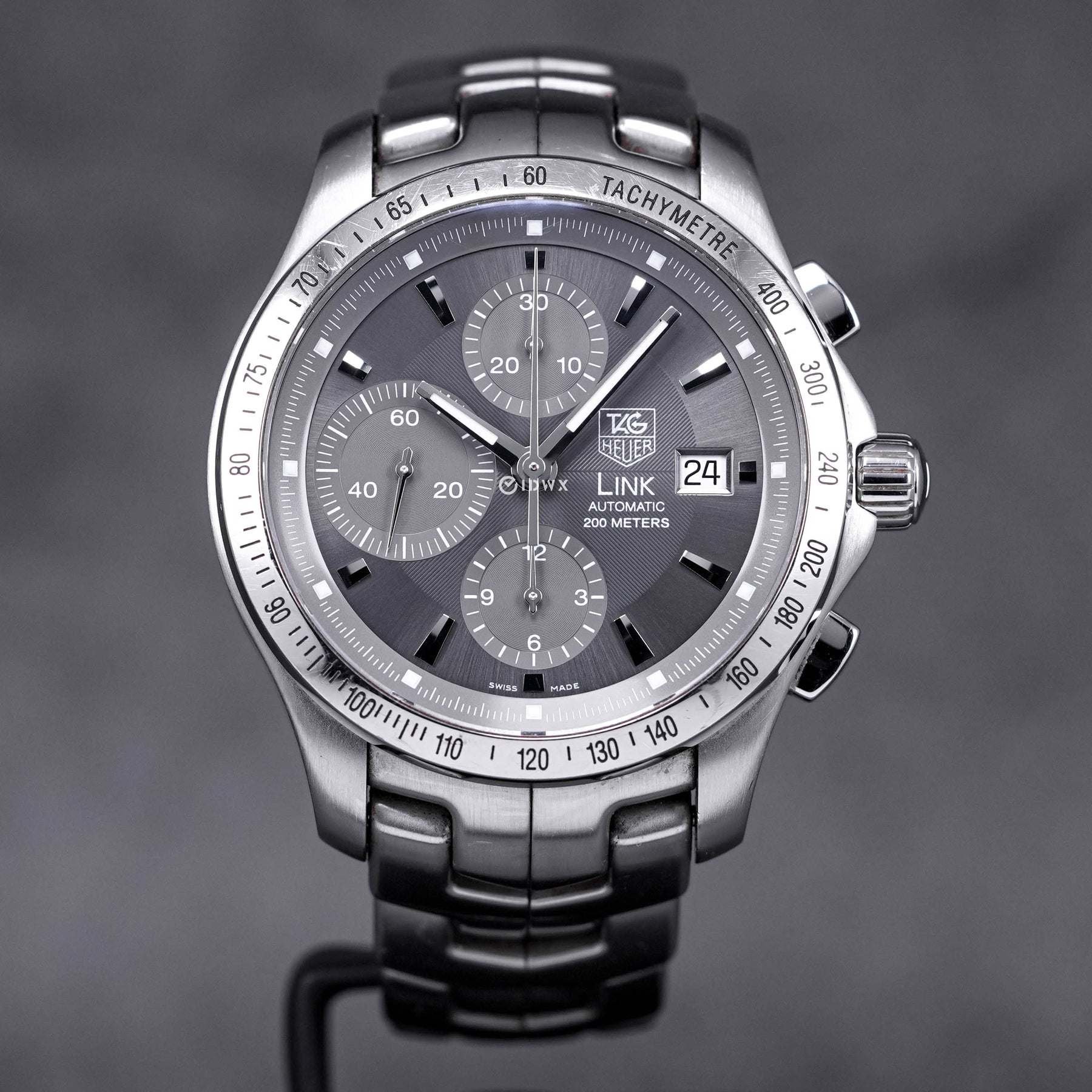 TAG HEUER LINK CHRONOGRAPH 42MM GREY DIAL 2010 2010 Very