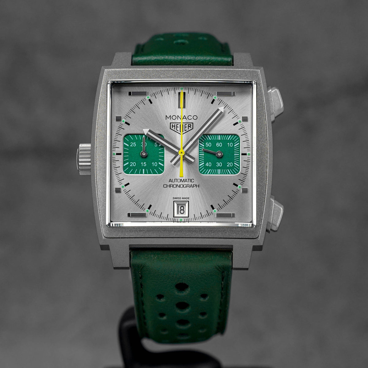 MONACO CHRONOGRAPH RACING GREEN TITANIUM LIMITED EDITION (2024)